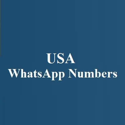 USA WhatsApp Numbers