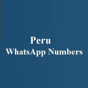Peru WhatsApp Numbers